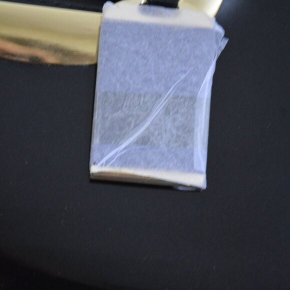 HOXIS Charm Glossy Metal Grip Structured Shoulder Handbag Women Satchel NEW - Picture 3 of 12